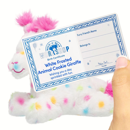 Build-A-Bear Mini Beans White Frosted Animal Cookie | BAB - US 9690