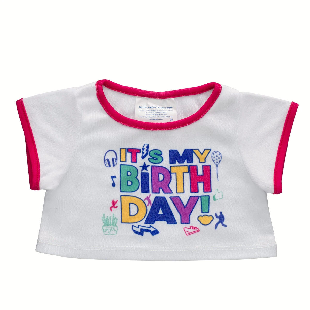 It's My Birthday T-Shirt | Build-A-Bear - US 6849