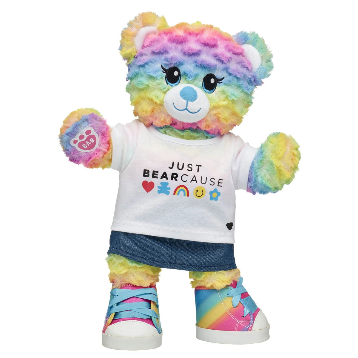 Rainbow Party Teddy Bear "Just Bearcause" Gift Set | Build-A-Bear® - US 9269