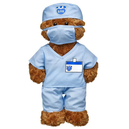 Blue Scrubs 4 pc. for Stuffed Animals | Build-A-Bear® - US 5799