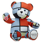 Piet Mondrian Composition Teddy Bear - US 8604