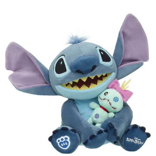 Disney Stitch Plush with Scrump Wristie | Build-A-Bear® - US 1496
