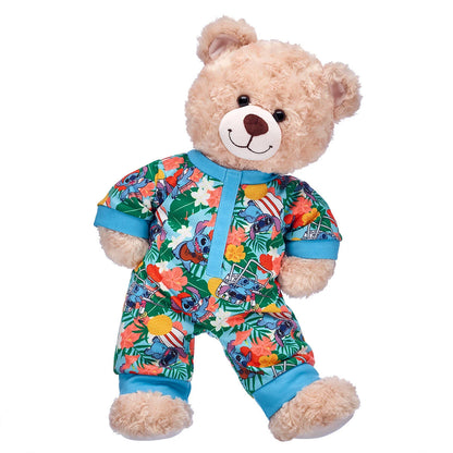 Happy Hugs Teddy Bear with Disney Stitch Sleeper Gift Set | Build-A-Bear® - US 7535