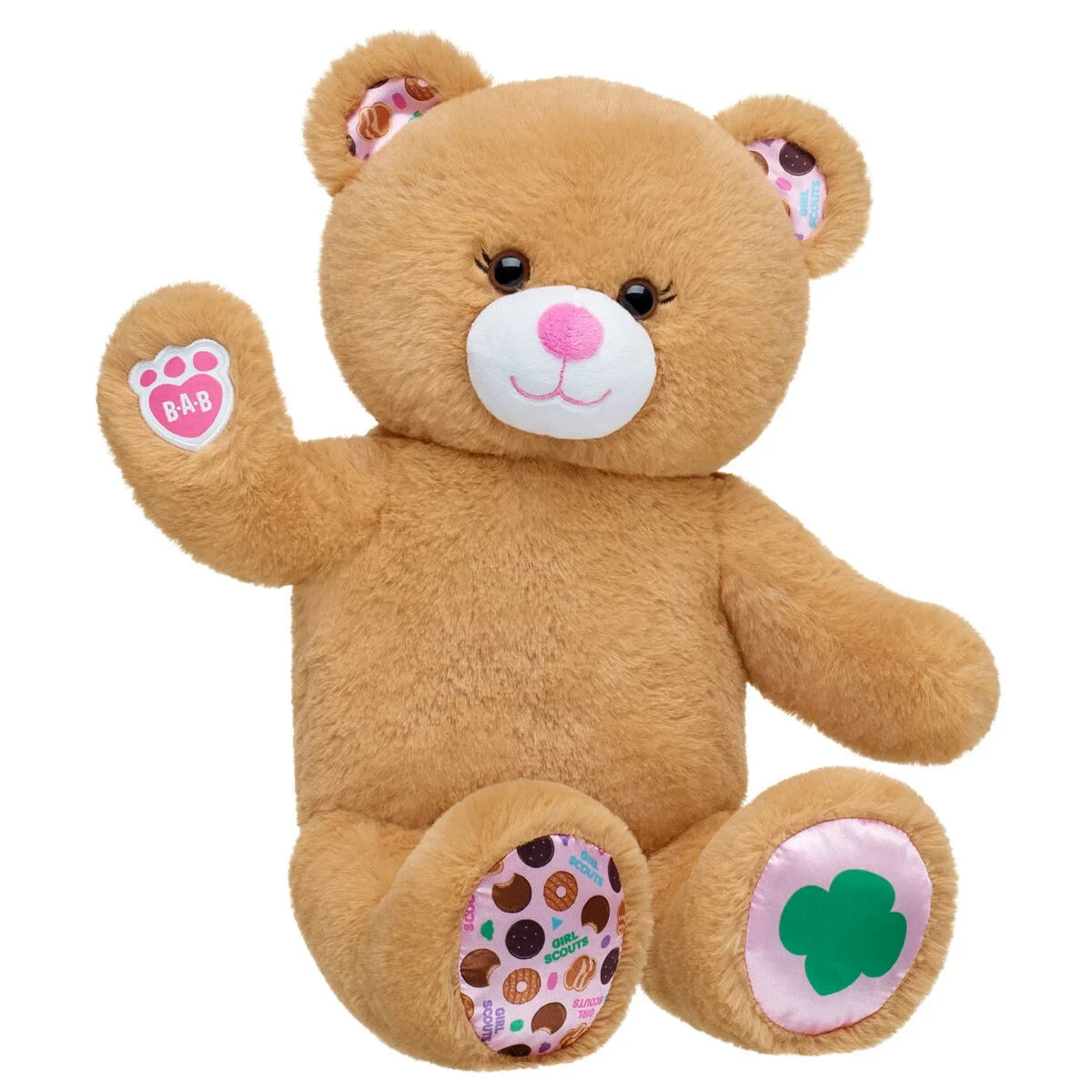 Girl Scout Cookie Teddy Bear Junior Gift Set w/ Bows | BAB - US 8328