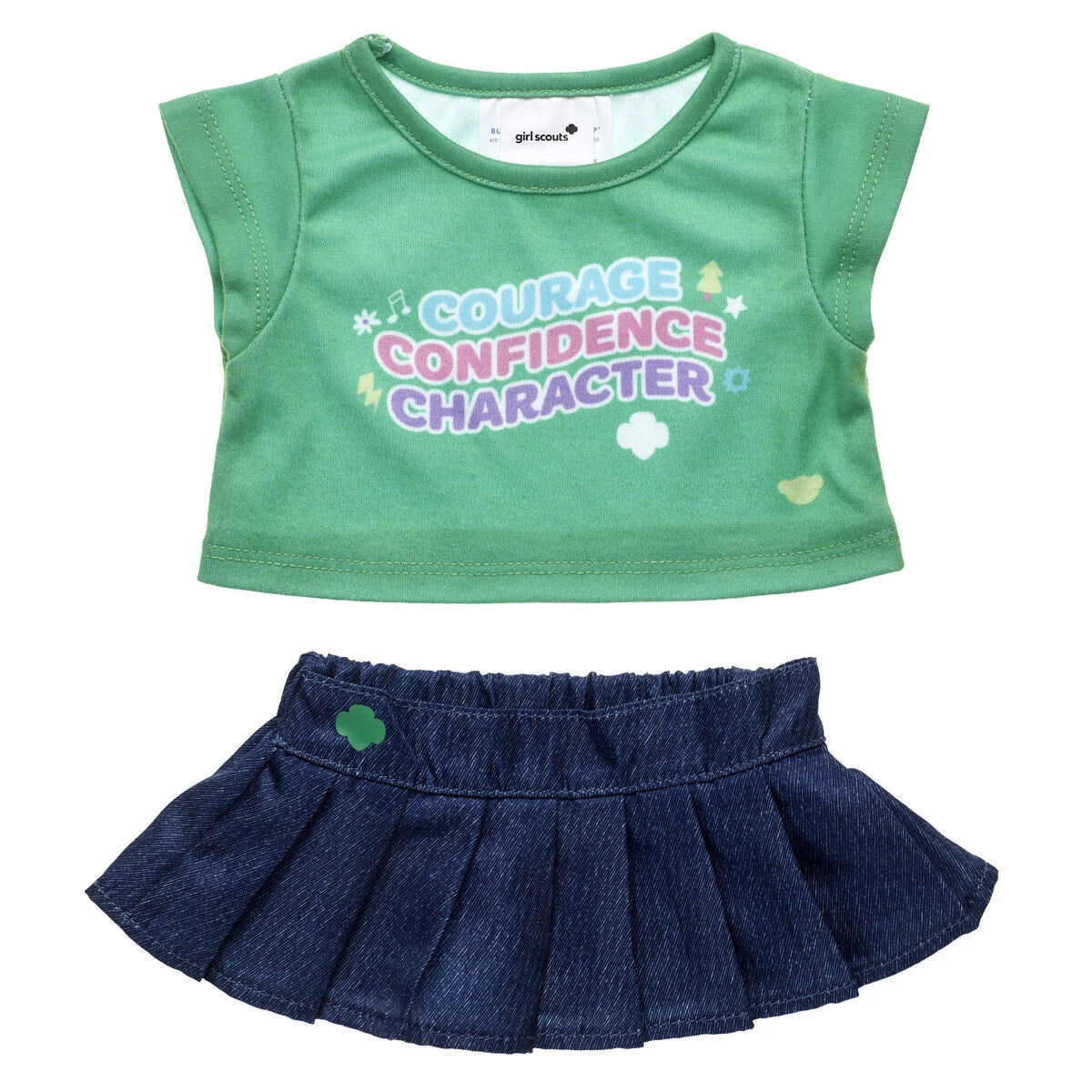 Girl Scout Cookie Teddy Bear Brownie Gift Set | BAB - US 3640