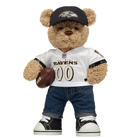 Baltimore Ravens Timeless Teddy Bear Football Gift Set - US 4382