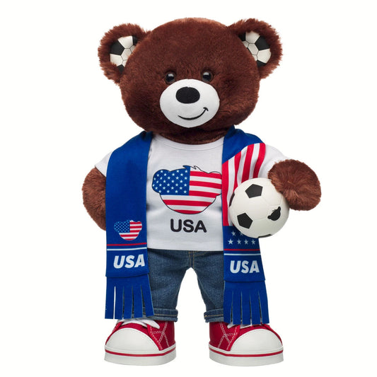 Let's Goal Bear USA Gift Set | Build-A-Bear - US 6068