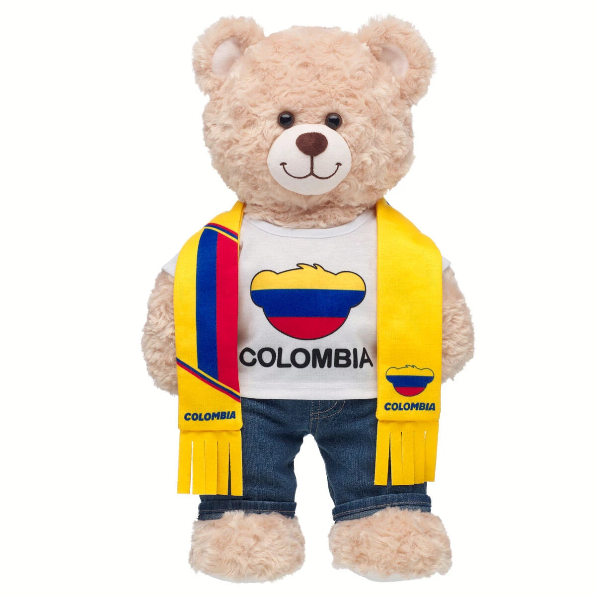 Colombia Scarf &amp; T-Shirt Set | Build-A-Bear - US 3522