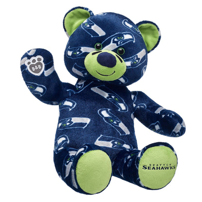 Seattle Seahawks Teddy Bear | Build-A-Bear® - US 1592