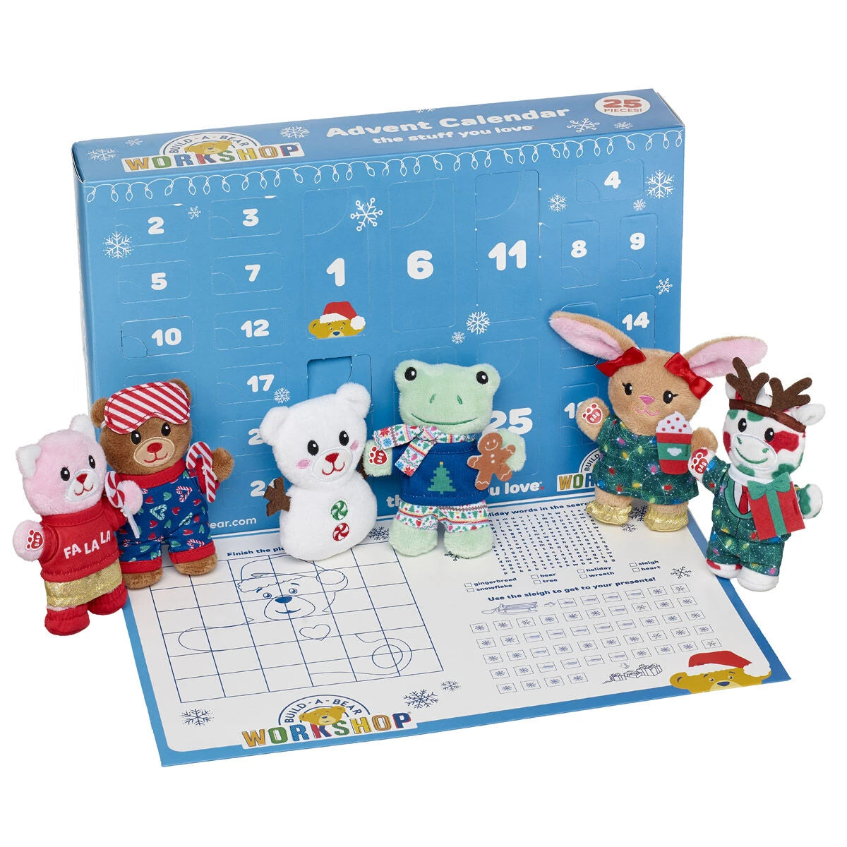 2025 Advent Calendar - 25 Pieces Included | Build-A-Bear® - US 6103