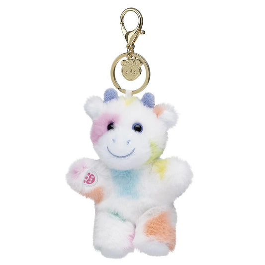 Colorful Splatter Cow Plush Bag Charm | Build-A-Bear - US 2757