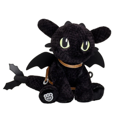 How to Train Your Dragon Toothless Plush &amp; Saddle | Build-A-Bear® - US 2056