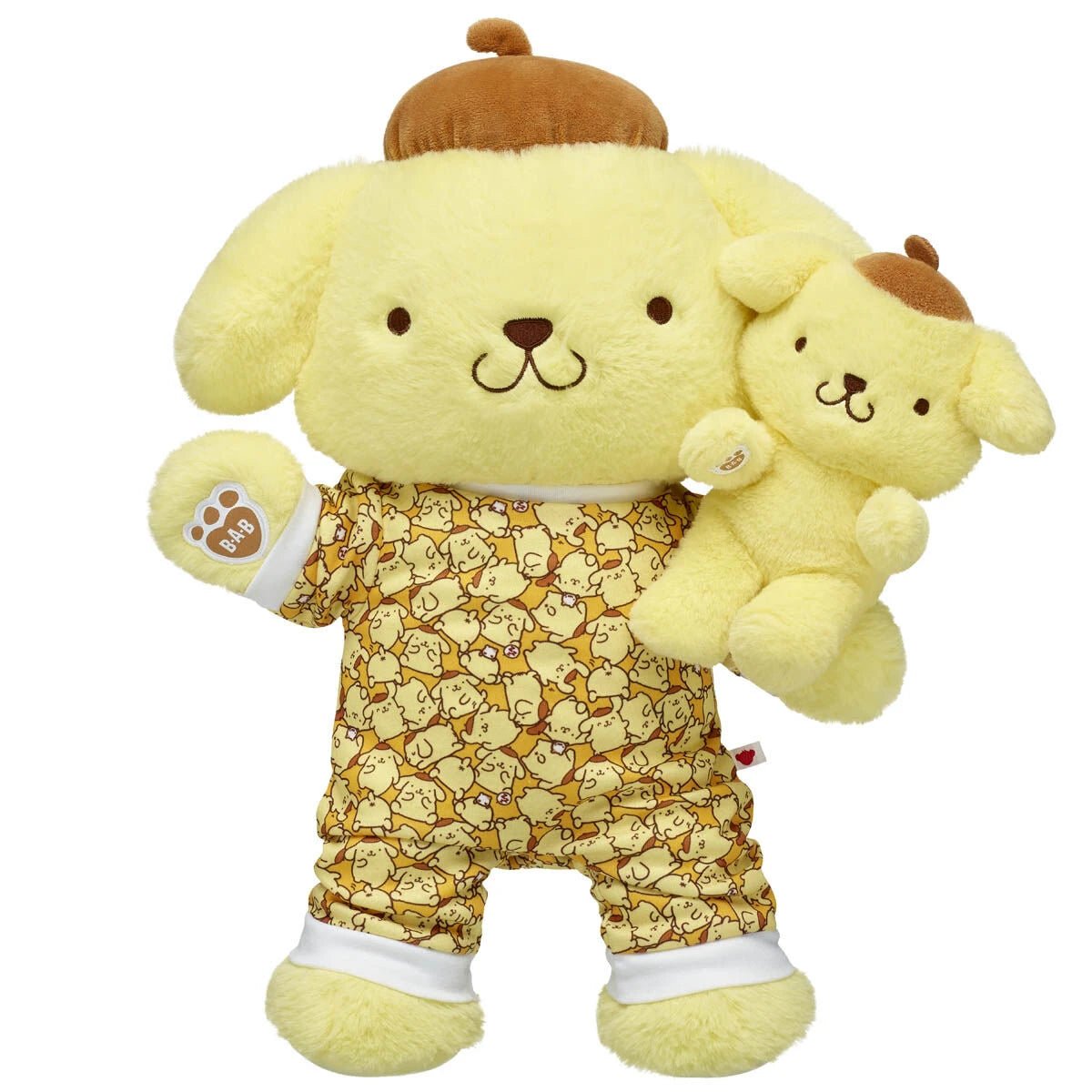 Sanrio® Pompompurin™ Plush with Mini Bean® | Build-A-Bear® - US 5728