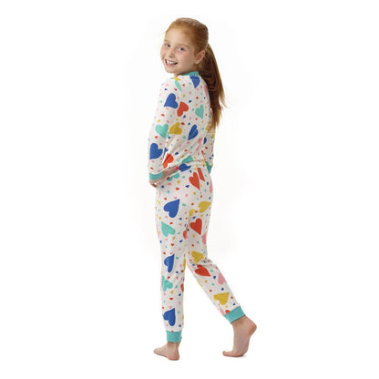 Build-A-Bear Pajama Shop™ Colorful Hearts PJ Top - Toddler and Youth - US 2949