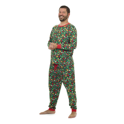 Build-A-Bear Pajama Shop™ Holiday Print Pants - Adult - US 4149