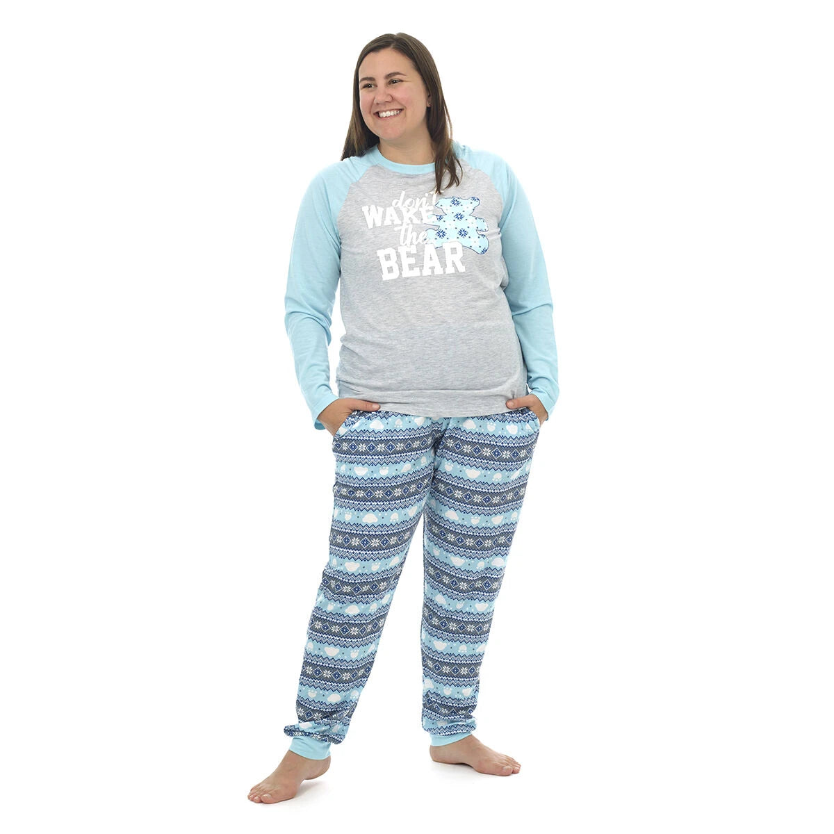 Build-A-Bear Pajama Shop™ Winter Fair Isle Pants - Adult - US 7639