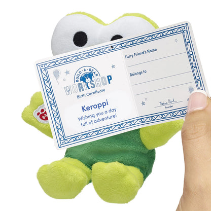 Mini Beans® Hello Kitty® and Friends Keroppi™ Plush | Build-A-Bear - US 6861