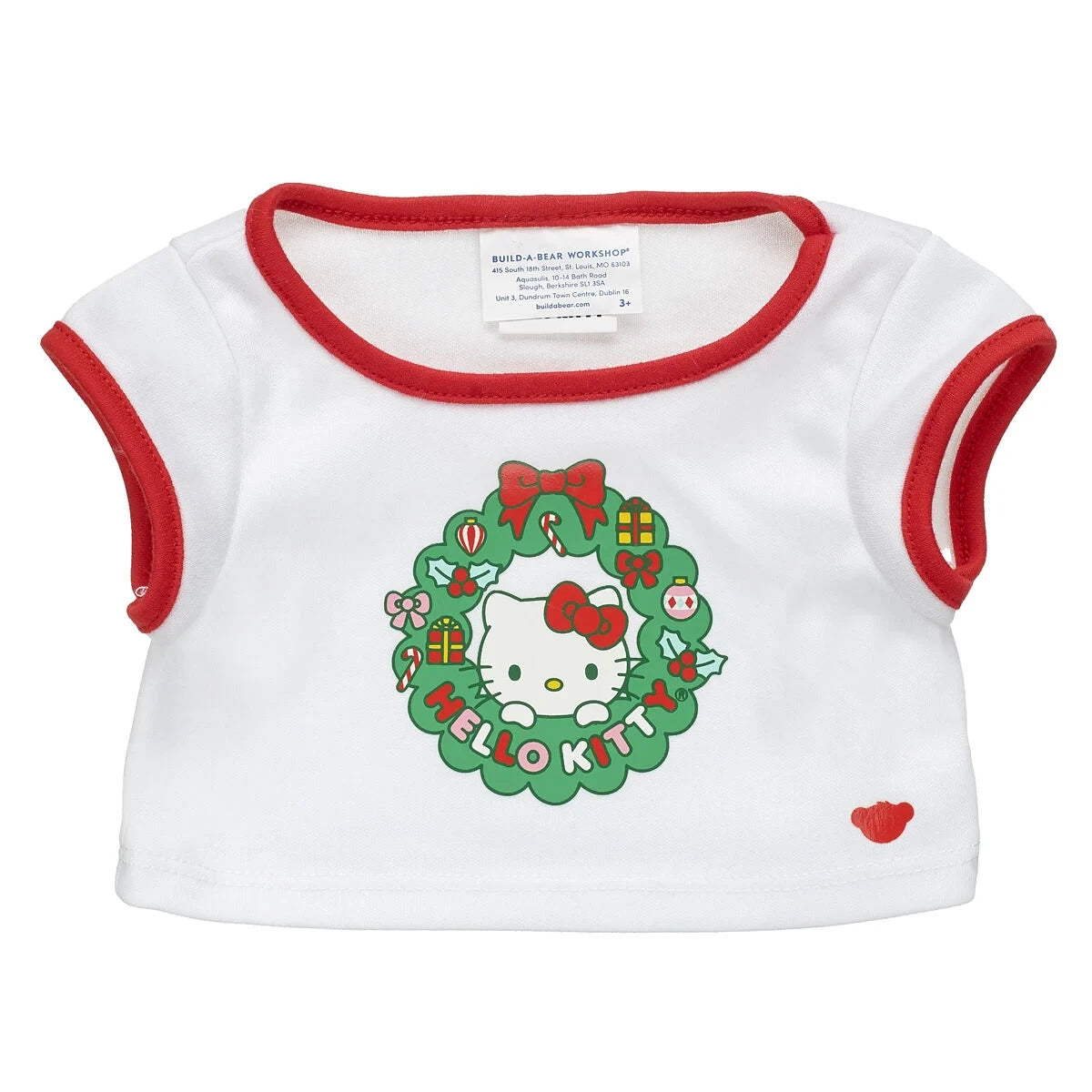 Hello Kitty® Holiday T-Shirt for Stuffed Animals | Build-A-Bear® - US 8960
